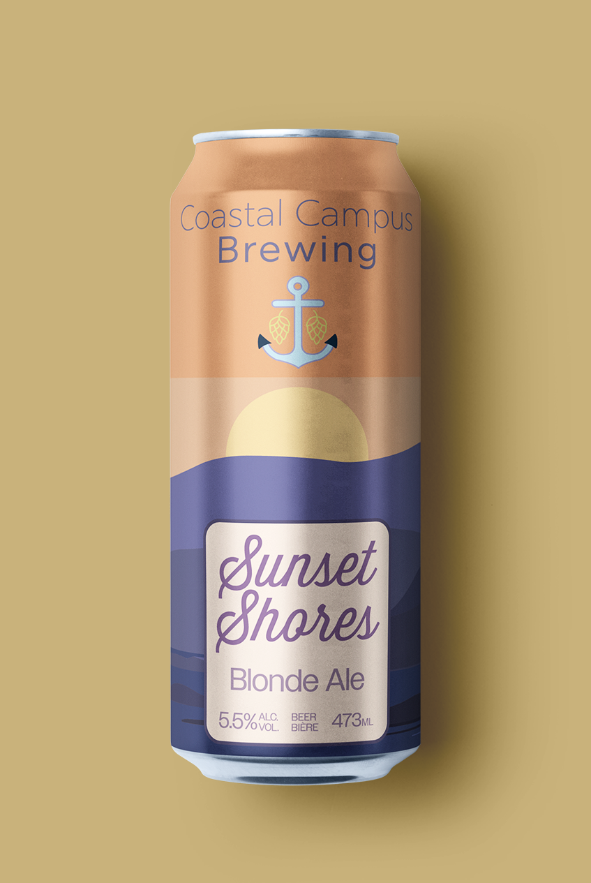 Coastal Campus Brewing cans
